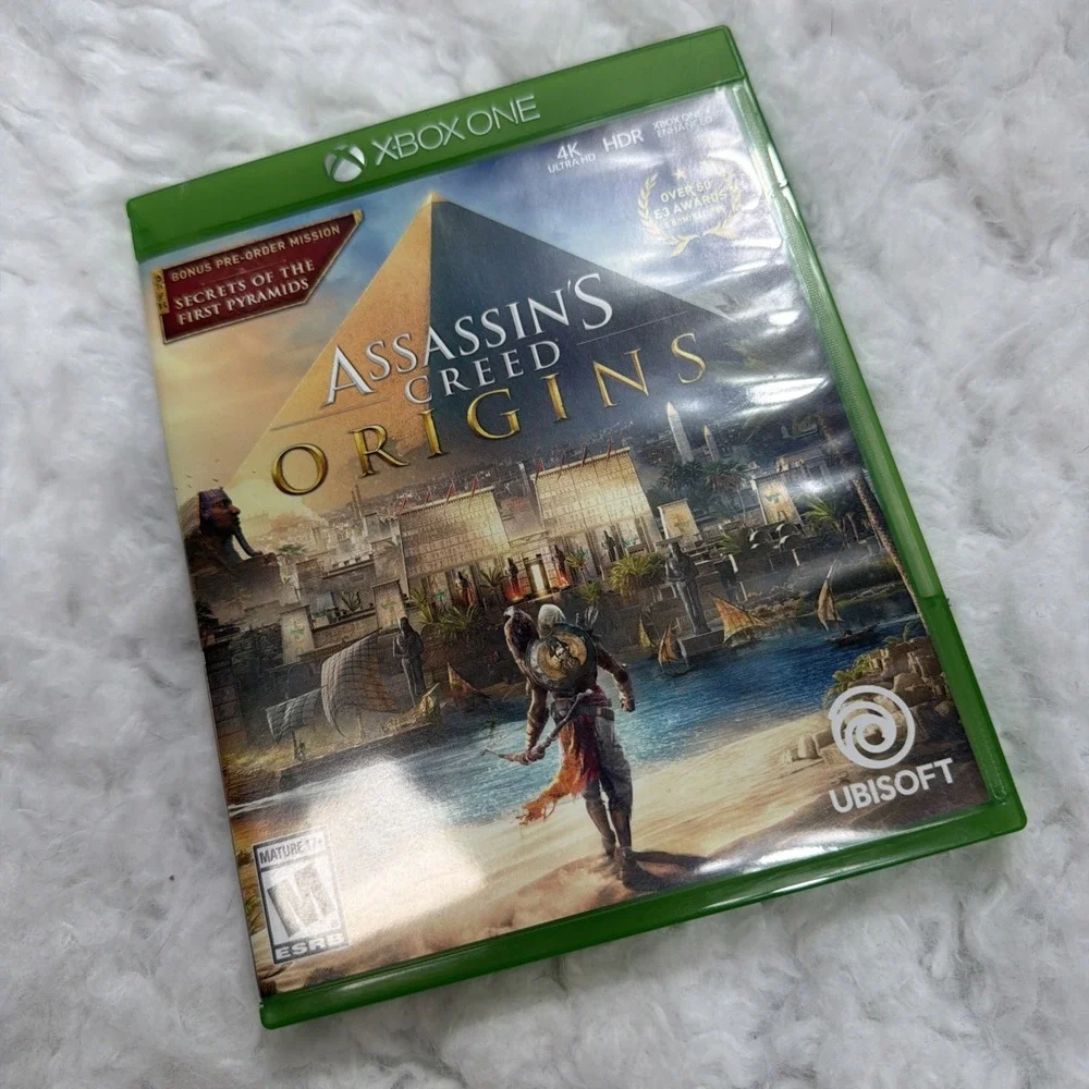 Assassin's Creed: Origins Xbox One X Game With Case -  US Seller Quick Shipping
